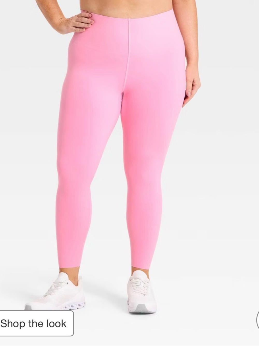 Super Flex Ultra High-Waist Leggings in Pink Size XXL